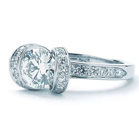 tiffany ribbon ring replica|tiffany diamond engagement rings prices.